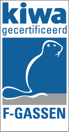 Kiwa F-Gassen gecertificeerd